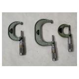 3 Vis Outside Micrometers