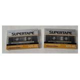 2 Sealed Realistic Xr-46 Supertape Cassettes