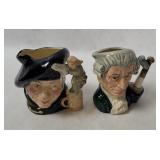 2 Royal Doulton Toby Jugs - Apothecary, O' Shanter