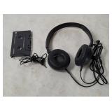 Sony Headphones Mdr-zx100 & Cassette Adapter