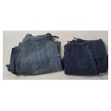 2 Jeans Sizes 33/30 & 34/30 - Calvin Klein, Dkny