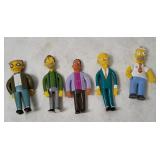 2002 The Simpsons Bendy Figures