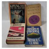 Vtg Books - Kipling, A C Clarke, A J Kronin
