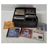 Case W/ Assorted Cd's, Various Genres