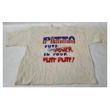 Pizza Puts Power In Your Putt Putt Shirt Size 42
