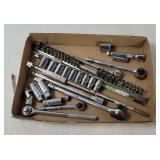 Assorted Ratchets & Sockets - Pittsburgh Etc.