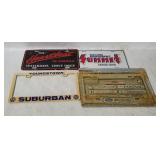 License Plates & Frames - Ford, Summit Etc.
