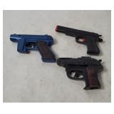3 Vtg Toy Dart Guns - Ohio Art, Sekiden