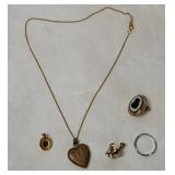Vtg Gold Filled Jewelry