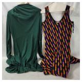 2 Vtg Dresses - Joy Stevens, Lisa By Herman Marcus