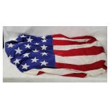 Vtg Valley Forge Large Cloth U S Flag