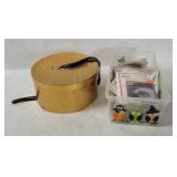Cloth Ribbon Trim & Cross Stitch Kits