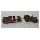 Willys Jeep & '53 Skylark Diecast Vehicles