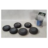 Large Model Airplane Wheels & Nose Cone