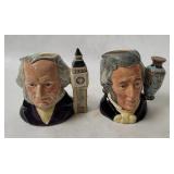 John & Sir Henry Royal Doulton Toby Jugs