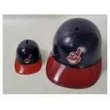 Mlb Indians Helmet & Mini Helmet Bank