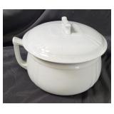 Vtg Royal Ironstone Chamber Pot