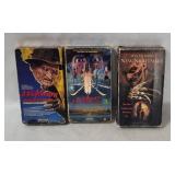 3 Nightmare On Elm Street Vhs Tapes