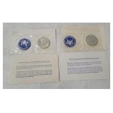1971 & 1972 Eisenhower 40% Silver Dollars