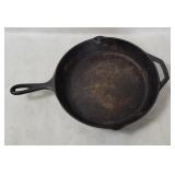 Vtg Unmarked Cast Iron 12' Skillet