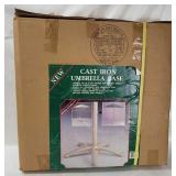 New Cast Iron Umbrella Base