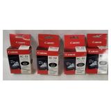 4 Canon Bc-02 Black Ink Cartridges