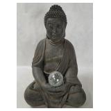 Solar Powered Sitting Buddha Statue