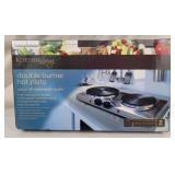 Kitchen Living Double Burner Hot Plate In box