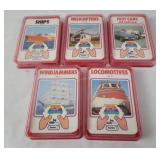 5 Sets Of Top Trumps Travel Cards