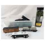 Lot Of Assorted Trains & Scenic Bushes