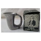 Kent Silversmiths Mug & Pewder Tankard
