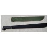 18' Machete W/ Sheath
