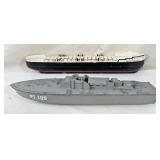 PT 109 & Edmund Fitzgerald Boat Models