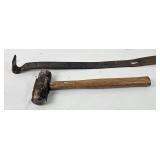 22' Prybar & Sledgehammer