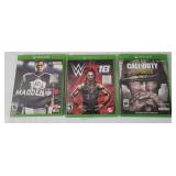 3 Xbox One Games, COD WW2, WWE & Madden