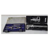 General 150mm Dial Caliper & Alvin Drafting Set