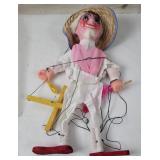 Mexican Elder marionette Doll