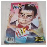 1987 PEE-WEE Herman Interview Magazine Andy
