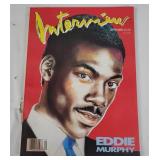 1987 Eddie Murphy Interview Magazine Andy Warhol