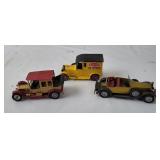 3 Matchbox Classic Cars - Rolls Royce, Etc
