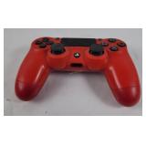 Red Sony PS4 Controller