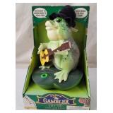 The Gambler Signing Dancing Frog