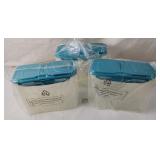 3pc Plastic Lock & Lock Dispensers