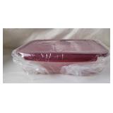 9x13 Glass Baking Dish W/ Plastic Lid