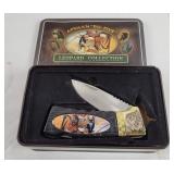 African Big Five Leopard Collection Knife