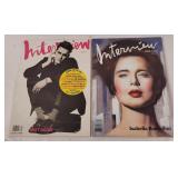 1988 & '91 Andy Warhol Interview Magazines