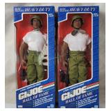 2 GI JOE HOF Basic Training Heavy Duty 12'