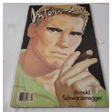 1985 Arnold Schwarzenegger Interview Magazine