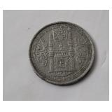 Hyderabad One Silver Rupee Coin