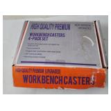 Premium Workbench Casters 4pk